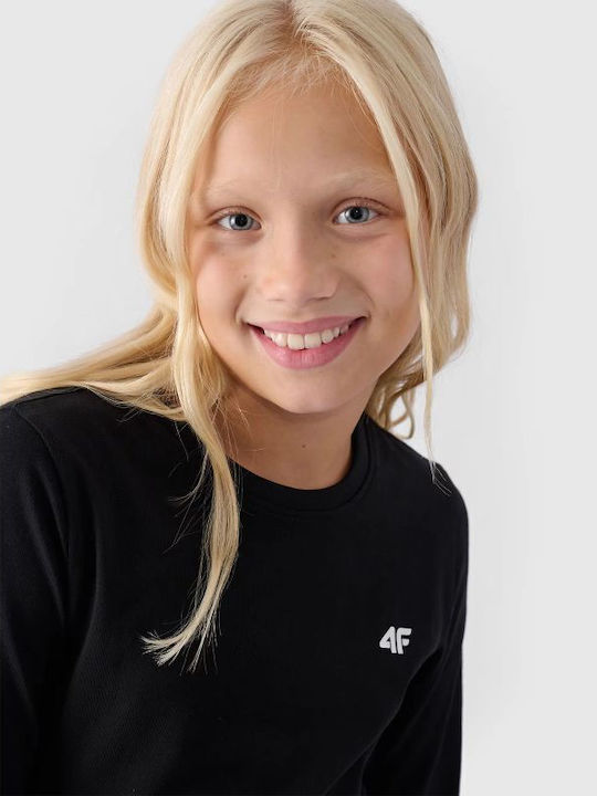Kids' Shirt Long Sleeve Black