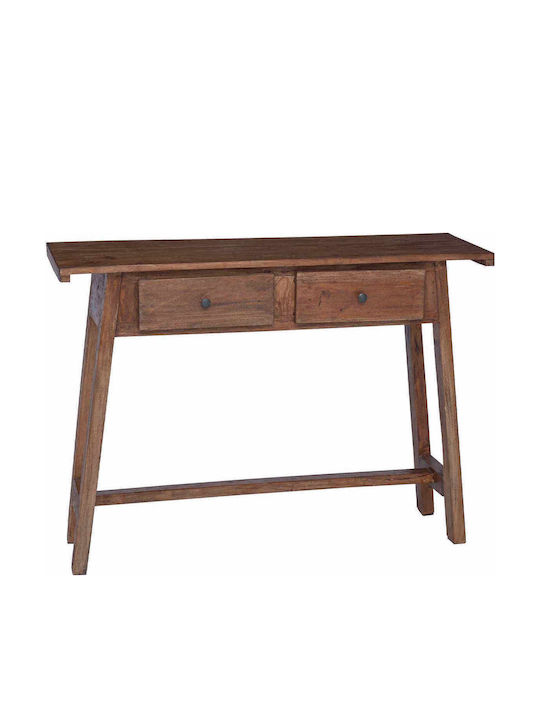 Schreibtisch aus Massivholz Coffee 110x30x79cm