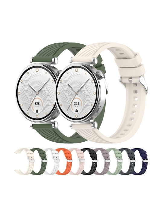 Strap Silicone Green (Huawei Watch GT4/GT5 41mm / GT5 Pro 42mm)