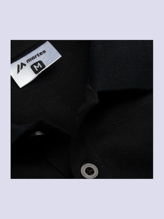 Polo Bluza Tricou Cu Mânecă Scurtă Neagră