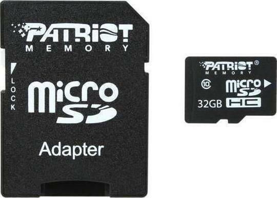 Patriot microSDHC 32GB Class 10 U1 High Speed