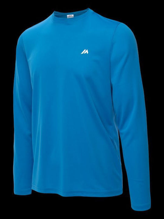 Sportliches Kurzarm T-Shirt Blau