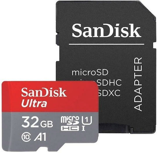 Sandisk Ultra microSDHC 32GB Class 10 U1 UHS-I