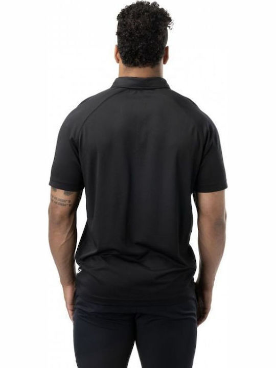 Polo Bluse Schwarz