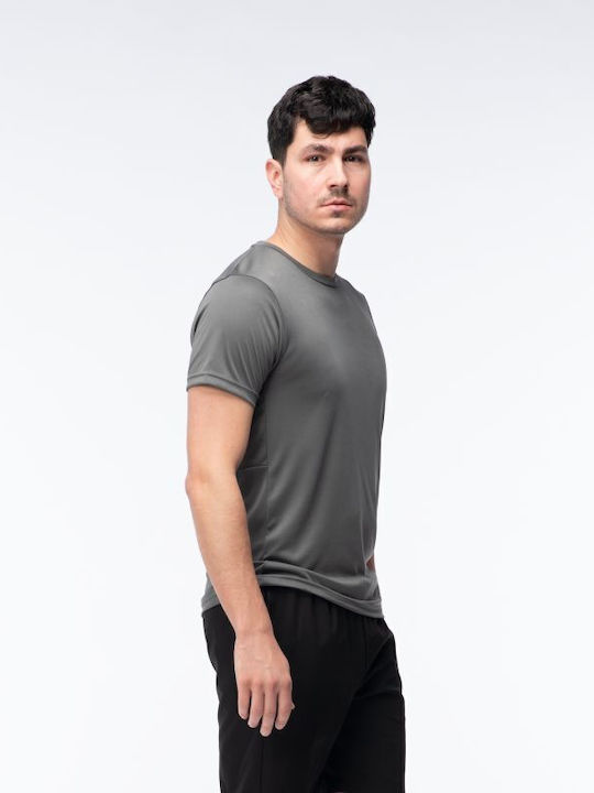 Athletic T-shirt Silver