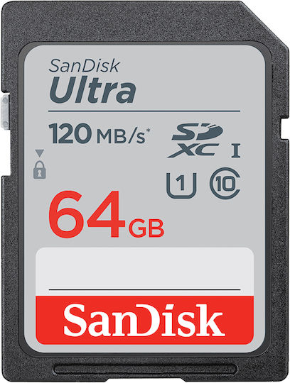 Sandisk Ultra Lite SDXC 64GB Class 10 UHS-I
