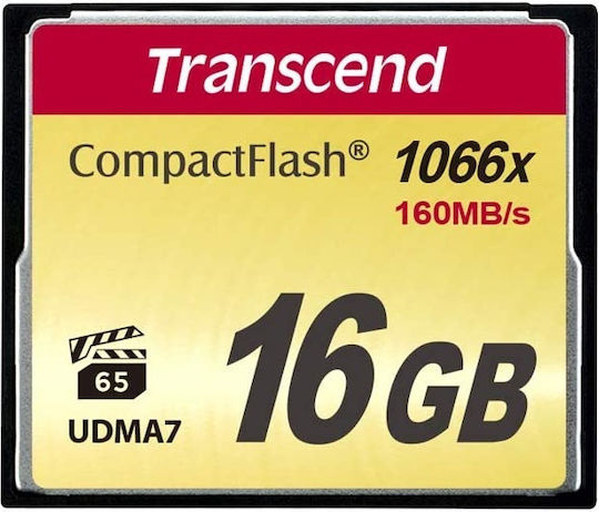 Transcend CompactFlash 16GB 160MB/s