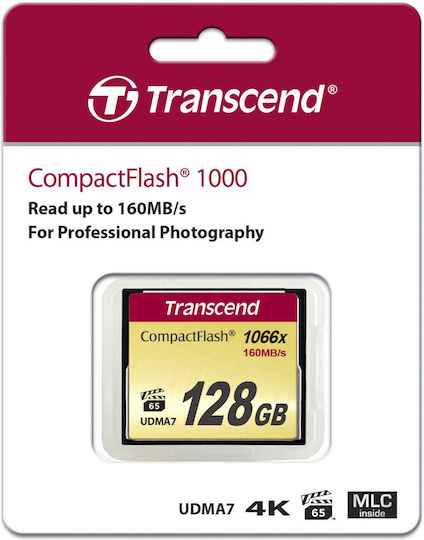 Transcend Transcend CompactFlash 128GB 160MB/s