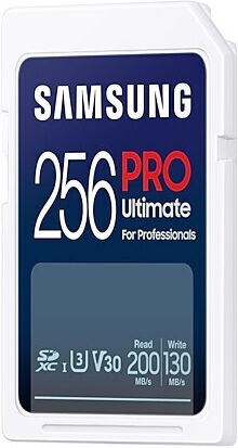 Samsung Pro Ultimate SDXC 256GB U3 UHS-I 130MB/s με USB Reader