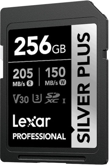 Lexar Professionelle SDXC 256GB V30 UHS-I 150MB/s