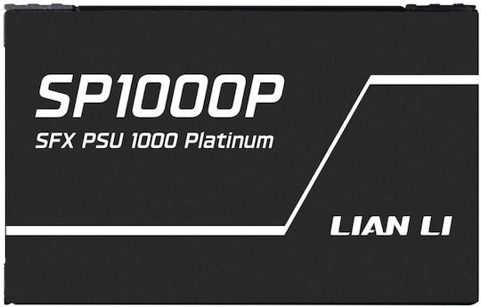 SP1000P ATX3.1 1000W Negru Sursă de Alimentare Calculator Complet modular 80 Plus Platinum