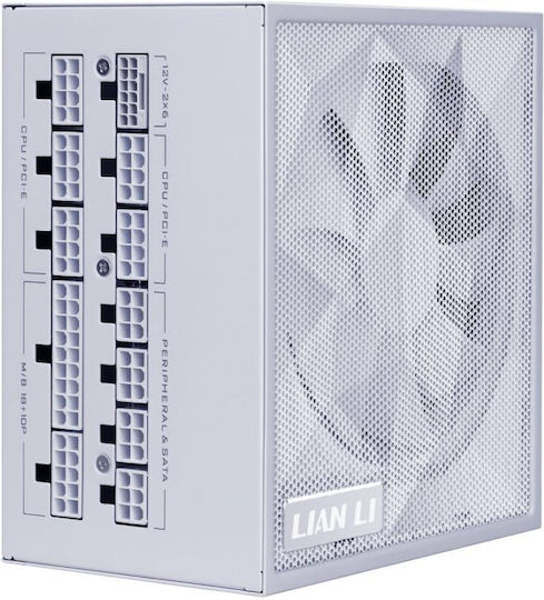 Lian Li SX0850P ATX3.1 850W White Computer Power Supply Full Modular 80 Plus Platinum