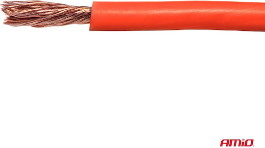 Single-core Red Cable Approx 1x1mm2 100m 5a 12/230v Amio-04451