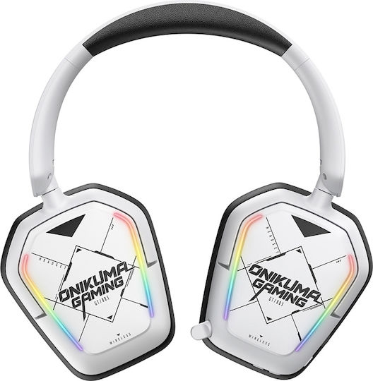 Onikuma GT883 Căști Gaming Over Ear Cu Conectivitate Bluetooth Alb