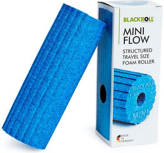 Blackroll Mini Flow Runde Walze Blau 6cm