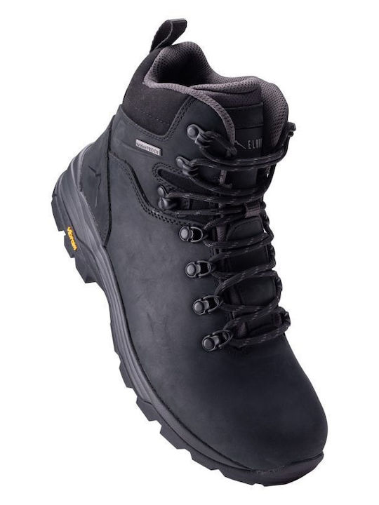 Elbrus Männer Wanderschuhe Wasserdicht Schwarz