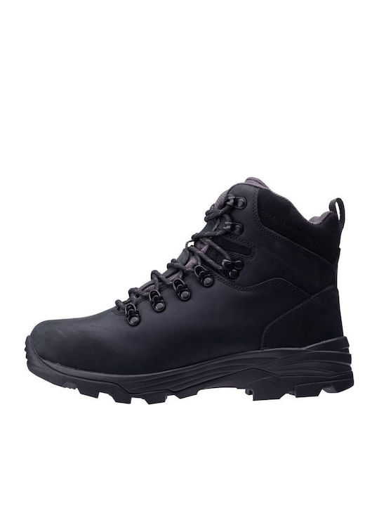 Elbrus Männer Wanderschuhe Wasserdicht Schwarz