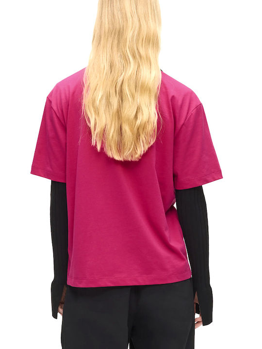 Karl Lagerfeld T-Shirt Black-fuchsia