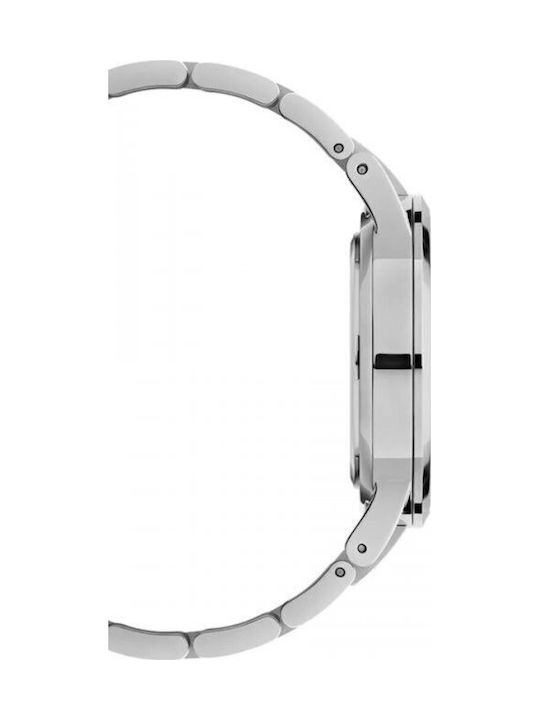 Daniel Wellington Ceas Bărbați Baterie Cu Brățară Din Metal Argintie