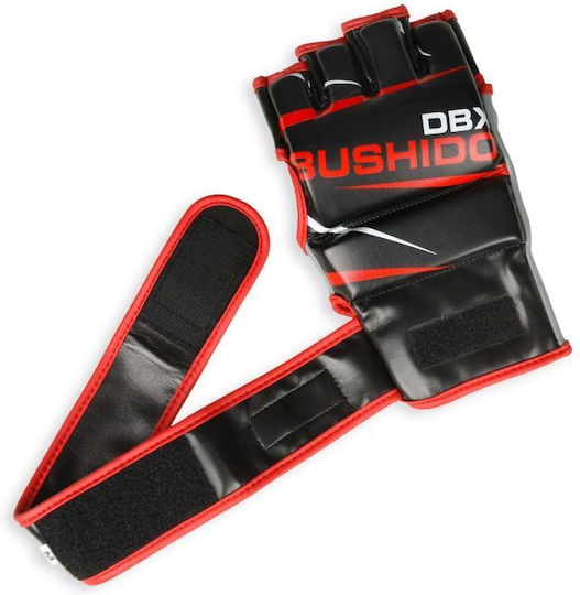 DBX Bushido Γάντια ΜΜΑ από Συνθετικό Δέρμα Μαύρα