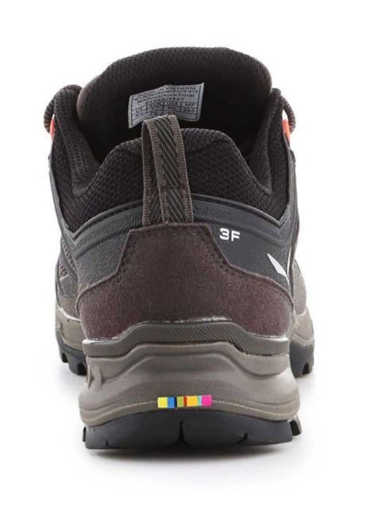 Salewa MTN Trainer Lite GTX Γυναικεία Ορειβατικά Παπούτσια Αδιάβροχα με Μεμβράνη Gore-Tex Καφέ