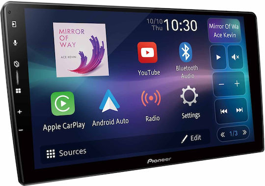 Pioneer Πρόσοψη Συμβατή με Οθόνη 10" για Nissan Qashqai 2007-2014