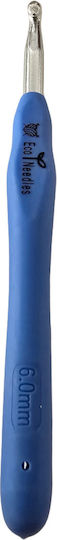 Ергономична Игла За Плетене Soft Grip №6 От Алуминий KX532-6