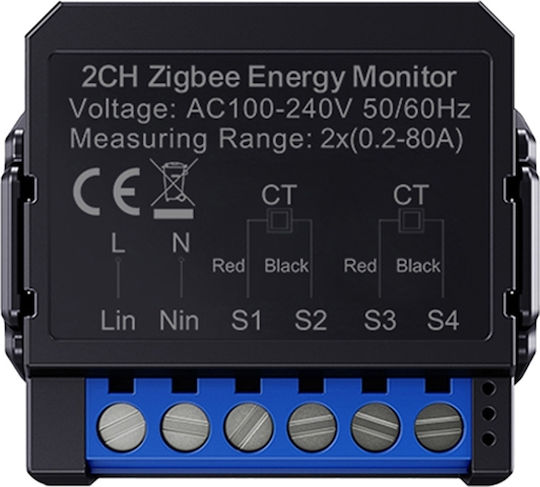 Avatto ZWPM16-2 Analizator De Energie Panou Electric Analogic Monofazic Zigbee Tuya