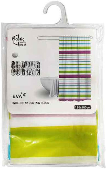 Shower Curtain 180x180cm fl-206263