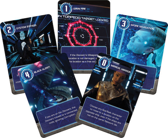 Board Game Star Trek Discovery Board Game Black Alert for 2-4 Players 14+ Years Old (EN) WizKids