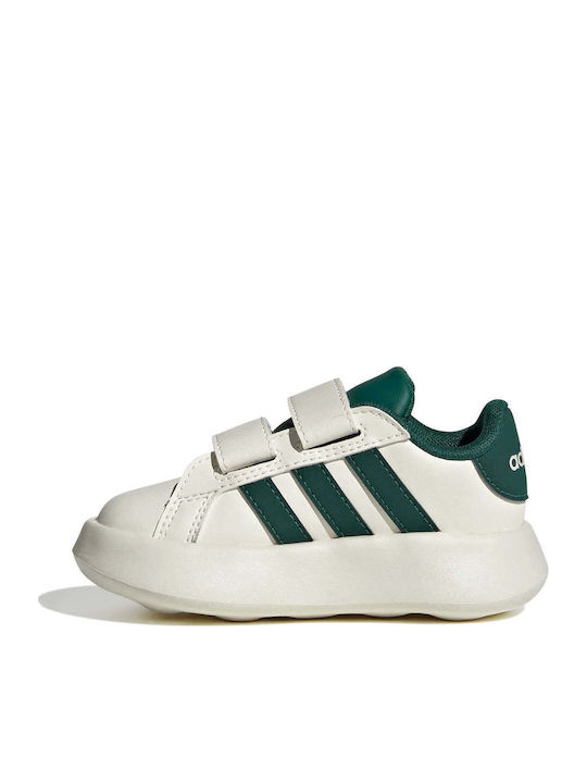 Grand Court 2.0 Παιδικά Sneakers με Σκρατς Λευκά