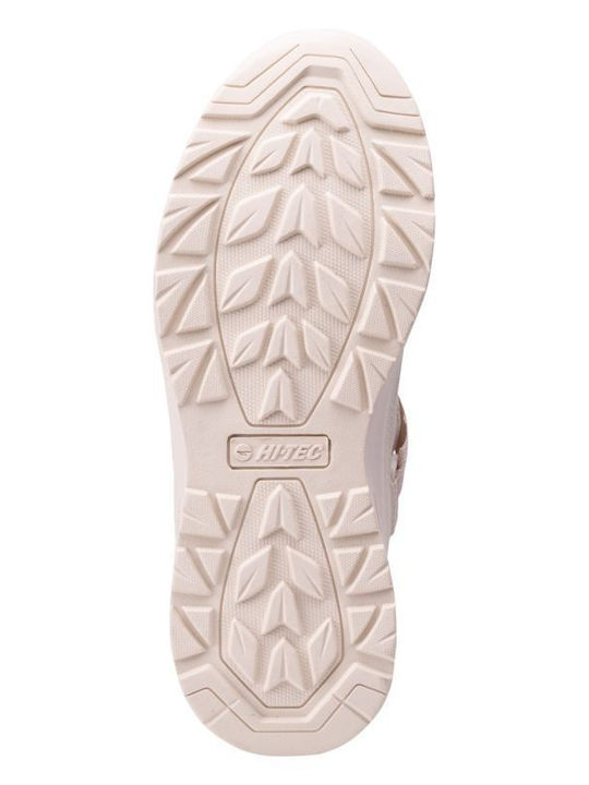 Synthetic Leather Snow Boots Pink