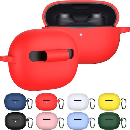 Калъф с кука в Жълт цвят за Redmi Buds 3 Lite
