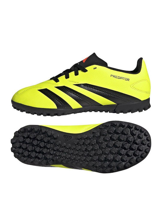 Predator Club Kids Turf Soccer Shoes Yellow