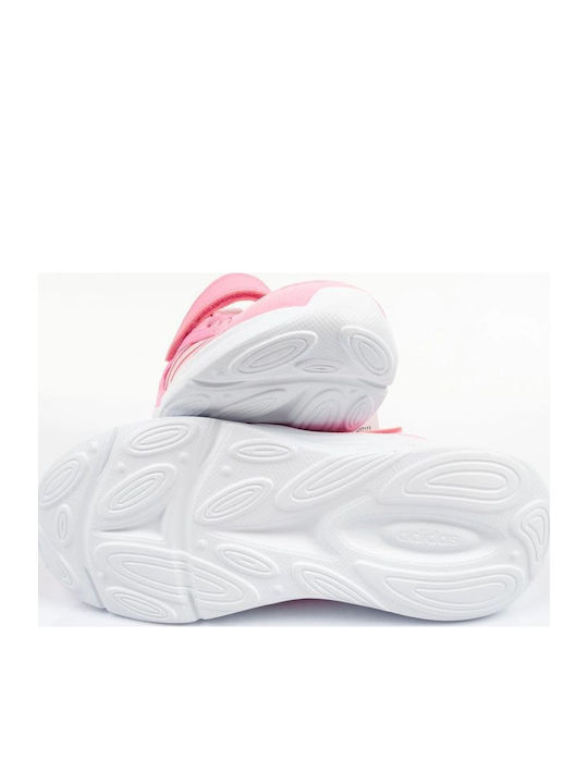 Ozelle Kids Sports Shoes Running with Hoop & Loop Closure Bliss Pink / Clear Pink / Cloud White