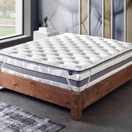 Ανώστρωμα Hard Διπλό Foam Eμποτισμένο με Αλόη 150x200x7εκ.