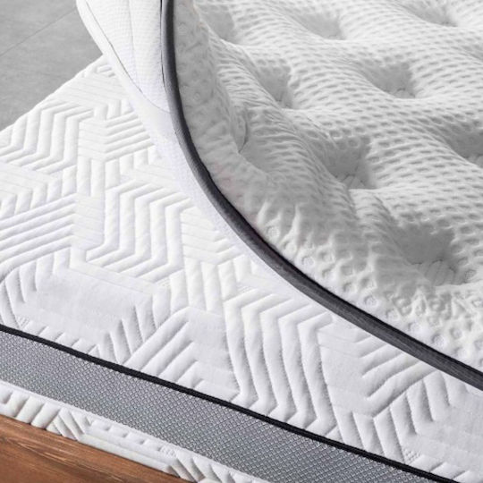 Ανώστρωμα Hard Διπλό Foam Eμποτισμένο με Αλόη 150x200x7εκ.