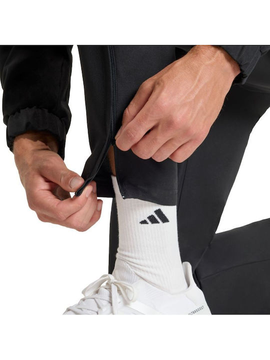 Fußball Jogginghose Glänzend Schwarz
