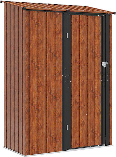 Metallisch Lagerhaus Braun Offen B1.405xT0.74xH2m