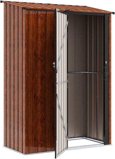 Metallisch Lagerhaus Braun Offen B1.405xT0.74xH2m