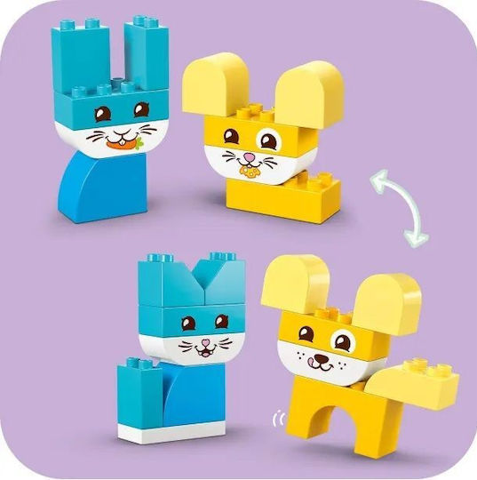 LEGO Duplo 3 in 1 Creative Cute Pets for 1.5+ Years 24 Pieces