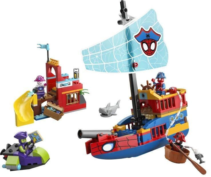 LEGO Spider-Man Team Spidey Pirate Ship για 4+ Ετών 201τμχ