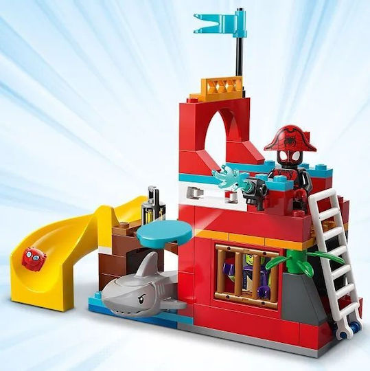 LEGO Corabie Piraților Spider-Man Team Spidey pentru 4+ Ani 201 Bucăți