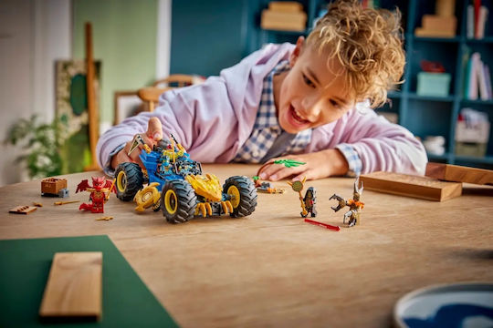 LEGO Ninjago Jay's Transforming Car for Ages 8+ 387 Pieces