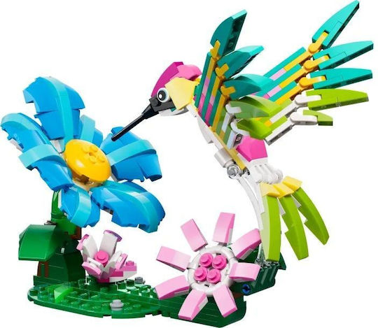 LEGO Creator 3-in-1 Wild Animals Colorful Hummingbird for Ages 8+ 312 Pieces