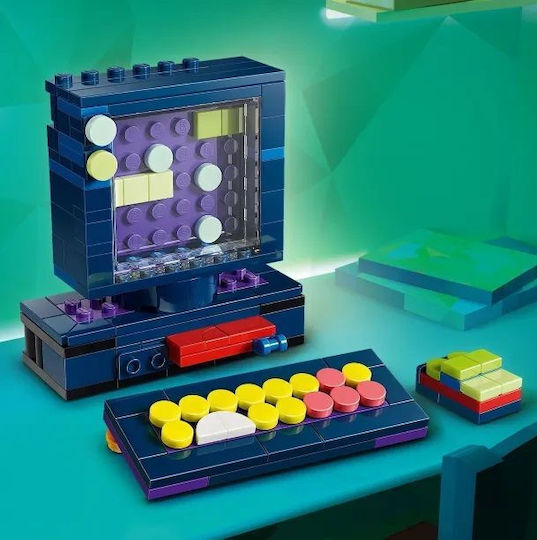 LEGO Creator 3 în 1 Consolă Retro Gaming pentru 8+ Ani 268 Bucăți