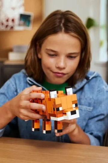 LEGO Minecraft The Fox Pentru 10+ Ani 497 Bucăți 21588 | Skroutz