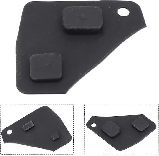 Gummimembran-Pad Für Autoschlüssel Kompatibel Mit Toyota Lexus Modelle Yaris Corolla Rx