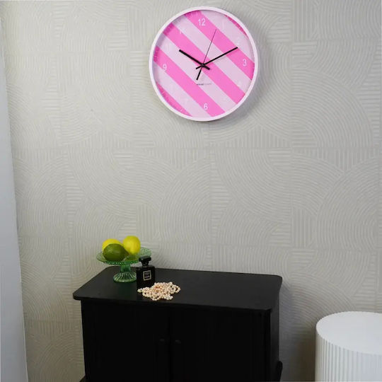 Housevitamin Wall Clock Pink