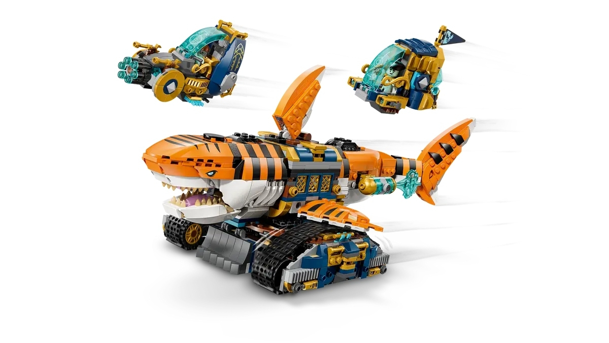 LEGO DREAMZzz Tiger Shark Tank Pentru 9+ Ani 1548 Bucăți 71515